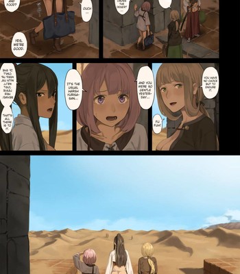 (Left /Right) When female Adventurers stop at an Oasis in a Desert… CH_1-2 comic porn sex 31