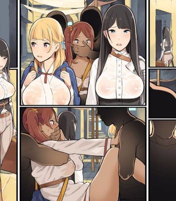 (Left /Right) When female Adventurers stop at an Oasis in a Desert… CH_1-2 comic porn sex 85