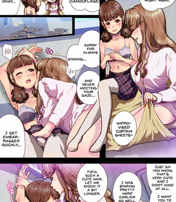 Futa x Yuri ～While The Curtains Whisper～ comic porn sex 17