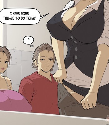Titfuck in the Bathroom comic porn sex 11