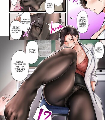 Hitozuma Yuushuu Stocking to Hakui no Koukotsu [English] comic porn sex 8