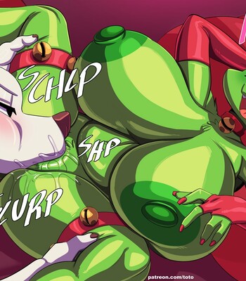 [TotoDraws] Green Boobs (The Grinch) comic porn sex 2