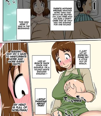 For This Reason, I’m Going To Be Grinding Intensely Skin-To-Skin Against My Mom Again Today In Bed comic porn sex 28