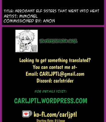 Hatsujou Shichatta Takabisha Elf Shimai | Arrogant Elf Sisters That Went Into Heat comic porn sex 6
