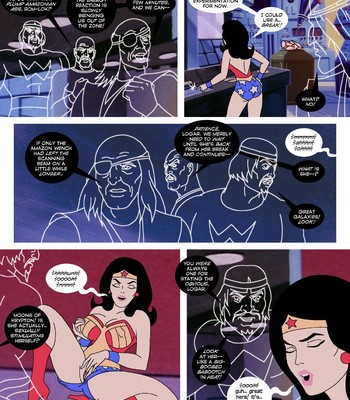 Super Friends: Foursome from the Phantom Zone comic porn sex 3