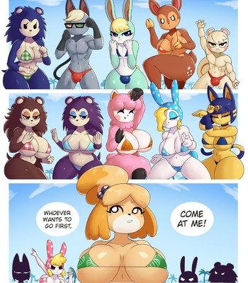 Isabelle’s challenge (Animal Crossing) [Ongoing] comic porn sex 2