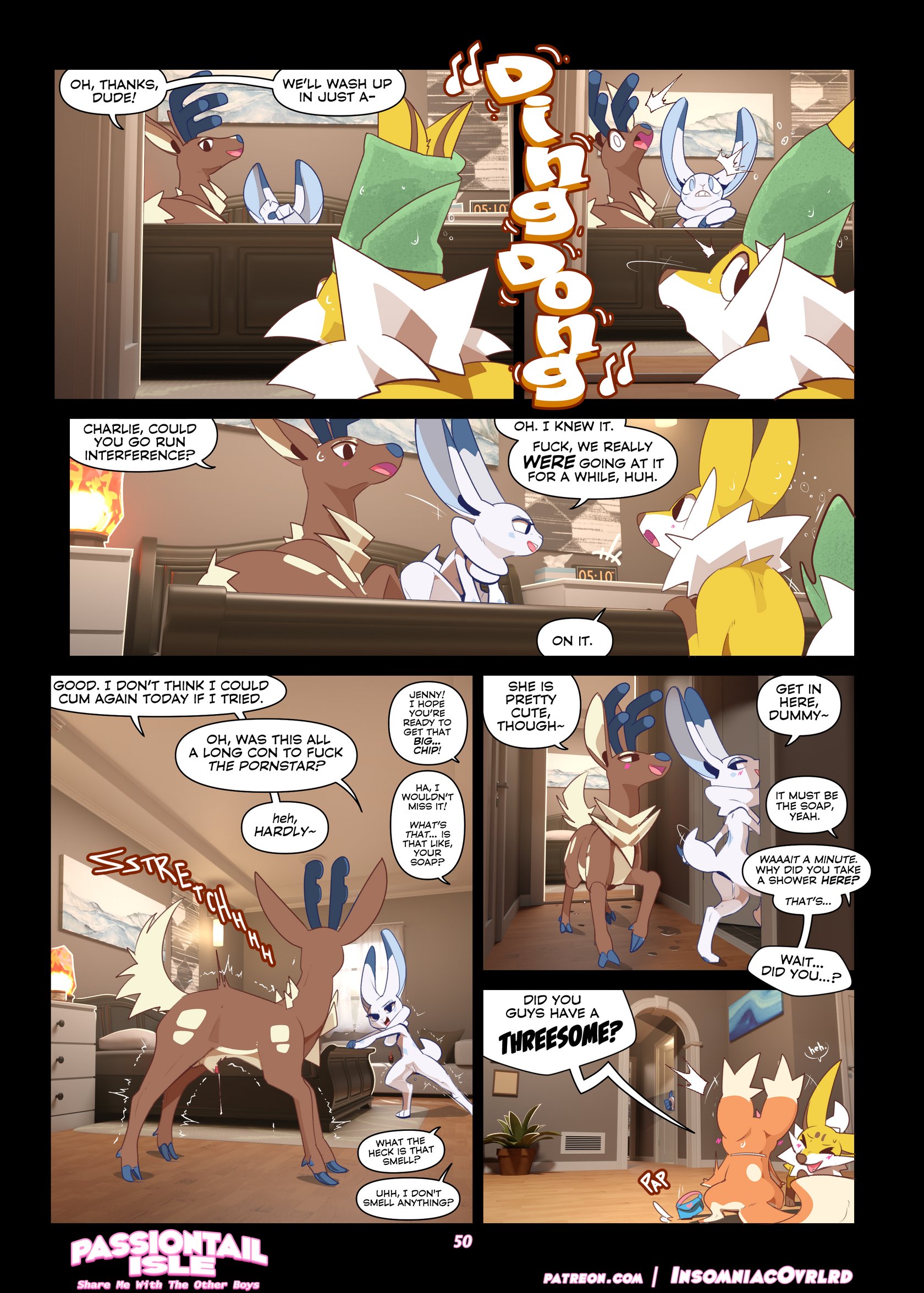 Passiontail Isle : Share Me With The Other Boys (ongoing) comic porn sex 50