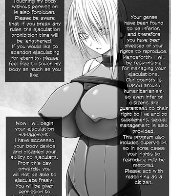 X-gata Shasei Kanri Android comic porn sex 5