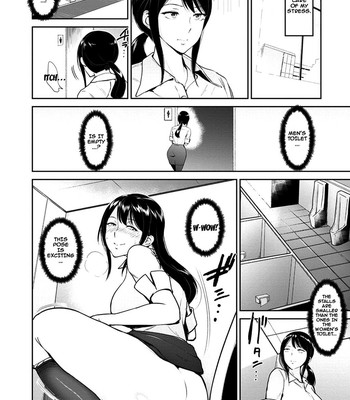 Mrs. Okumiya is in the Restroom comic porn sex 10