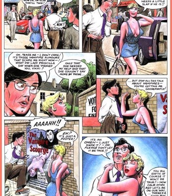 The lady and the vampire comic porn sex 9