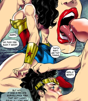 Porn Comics - Wonder Woman Blackmailed