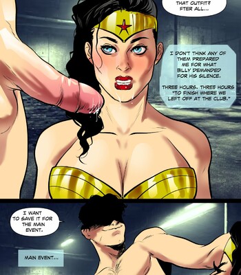 Wonder Woman Blackmailed comic porn sex 3