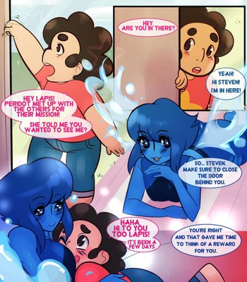 Lapis Lazuli and Steven Quartz Universe (Steven Universe) comic porn thumbnail 001