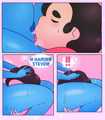 Lapis Lazuli and Steven Quartz Universe (Steven Universe) comic porn sex 9