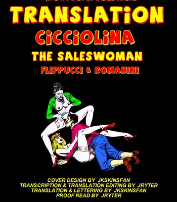 Porn Comics - Cicciolina – The Saleswoman