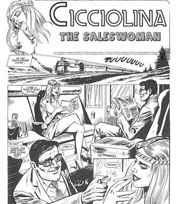 Cicciolina – The Saleswoman comic porn sex 3