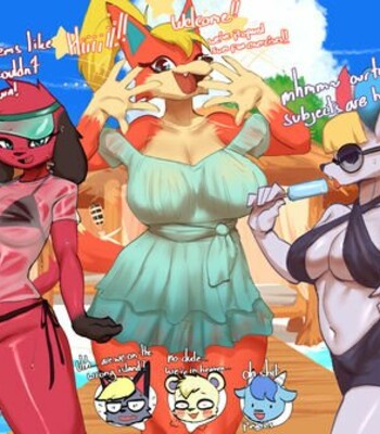 [Burgerkiss] Animal Crossing Summer Beach comic porn sex 2