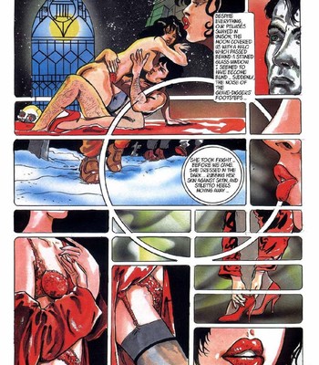 The girl with red eyes comic porn sex 11