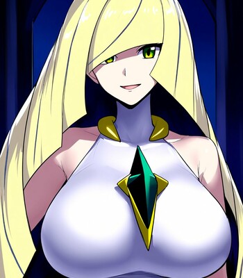 Lusamine x Nihilego comic porn sex 5