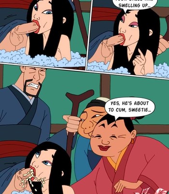 [XL-Toons] – Mulan’s Stories Part 1 – Mulan Gives a Hot Blowjob! comic porn sex 5