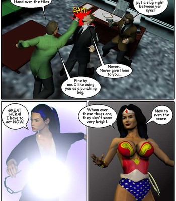 The Sleepy Adventures of Wonder Woman comic porn sex 3