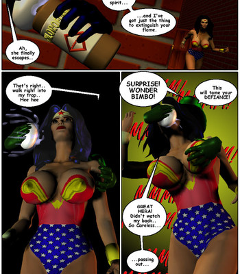 The Sleepy Adventures of Wonder Woman comic porn sex 8