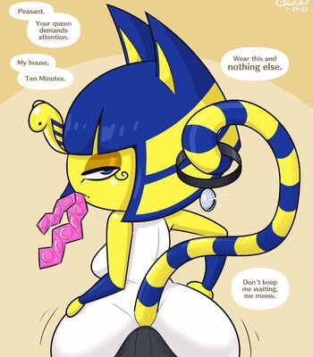Porn Comics - Confessing to Ankha (ongoing)