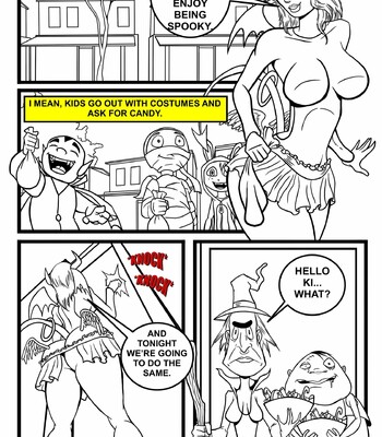 Maxi And Sherrie Camille: Trick or Treat comic porn sex 6