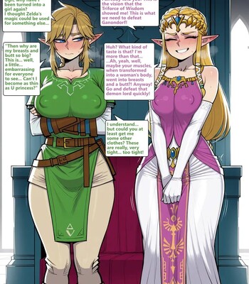 Porn Comics - Genderswapped Link x Ganondorf