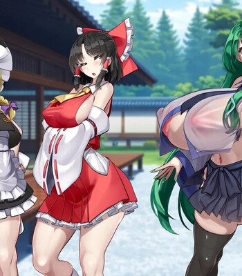 Touhou Youyoumu ~Ihen Kaiketsu wa… Haramu koto!?~ | Sanae Solves the Incident… by Getting Pregnant!? (Touhou Project) comic porn sex 141