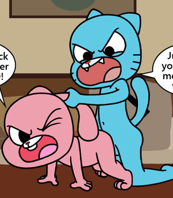 Gumball and Anais (The Amazing World of Gumball) comic porn sex 4