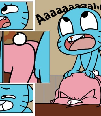 Gumball and Anais (The Amazing World of Gumball) comic porn sex 5