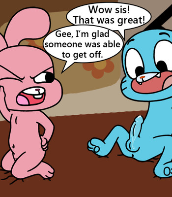 Gumball and Anais (The Amazing World of Gumball) comic porn sex 6