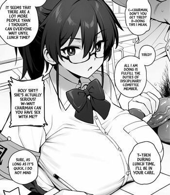 Rumor Has It That The New Chairman of Disciplinary Committee Has Big Breasts comic porn sex 8