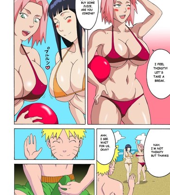 Tsunade’s Obscene Beach (color) comic porn sex 3