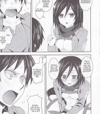 Attack on Mikasa comic porn sex 5