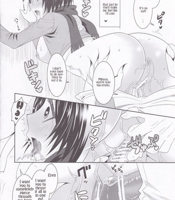 Attack on Mikasa comic porn sex 12