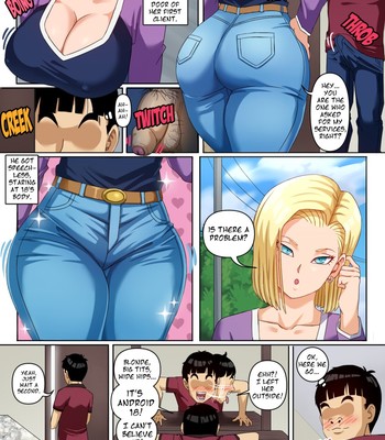 Android 18 NTR 4 comic porn sex 3