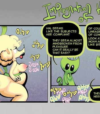 Claire And Her Pups: Alien Edition comic porn sex 9