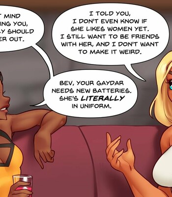 Tara and Beverly, the relationship begins comic porn sex 10