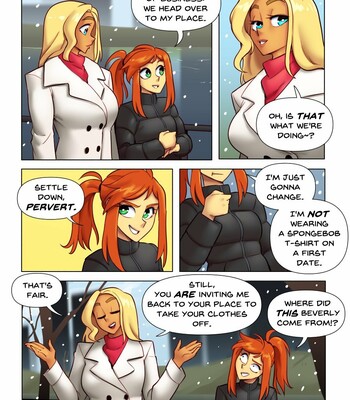 Tara and Beverly, the relationship begins comic porn sex 17