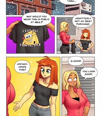 Tara and Beverly, the relationship begins comic porn sex 18