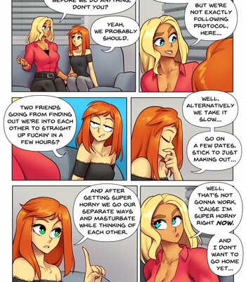 Tara and Beverly, the relationship begins comic porn sex 22