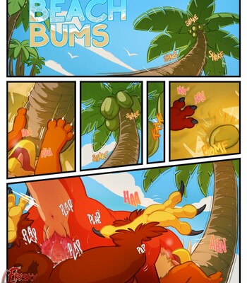 Frisky Ferals – Beach Bums comic porn thumbnail 001