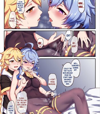Working Overtime With Ganyu comic porn sex 16