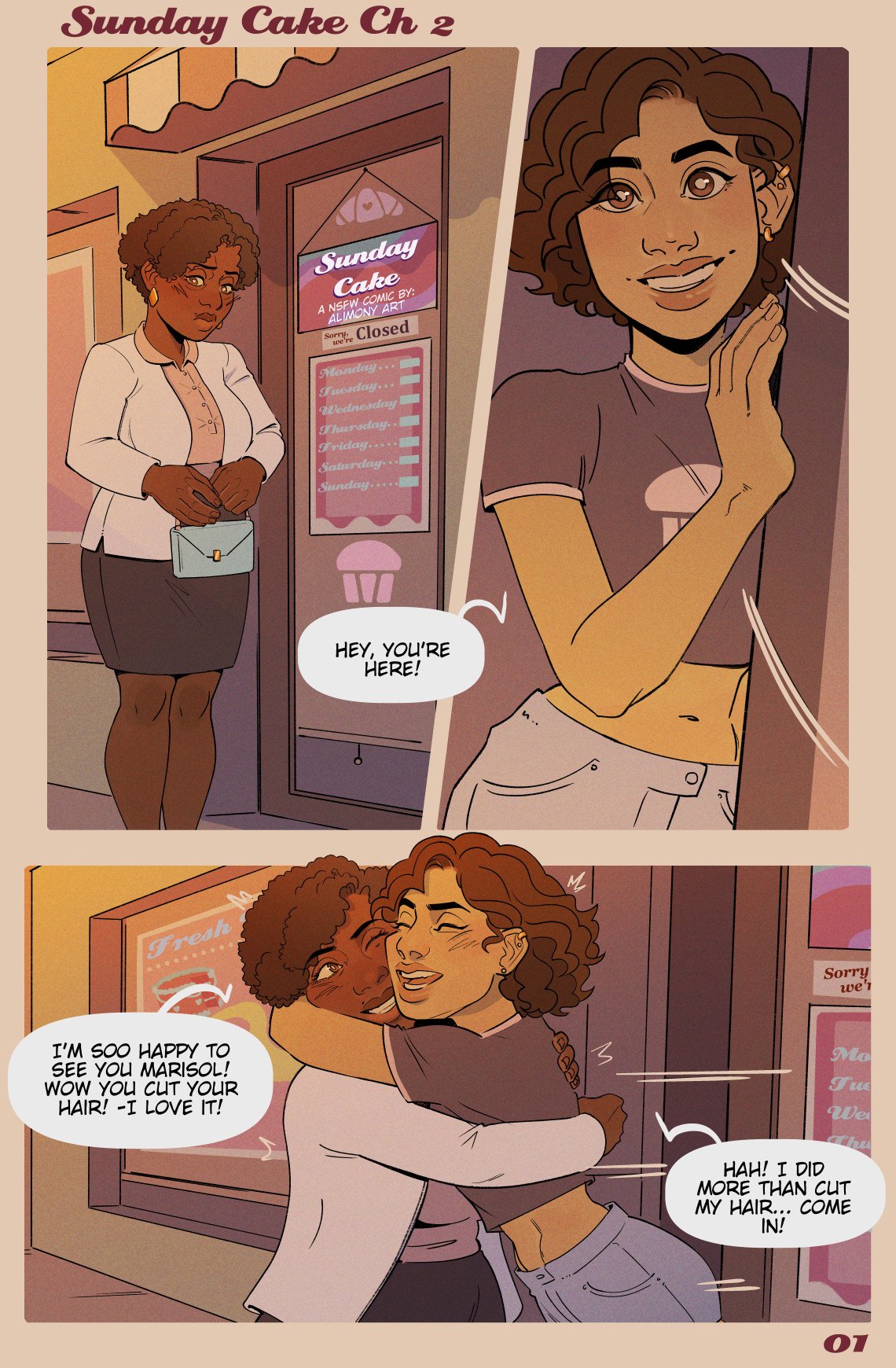 Sunday Cake [English] comic porn sex 14