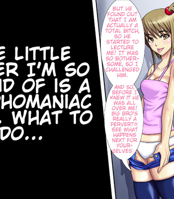 The little sister I’m so proud of is a nymphomania comic porn sex 2