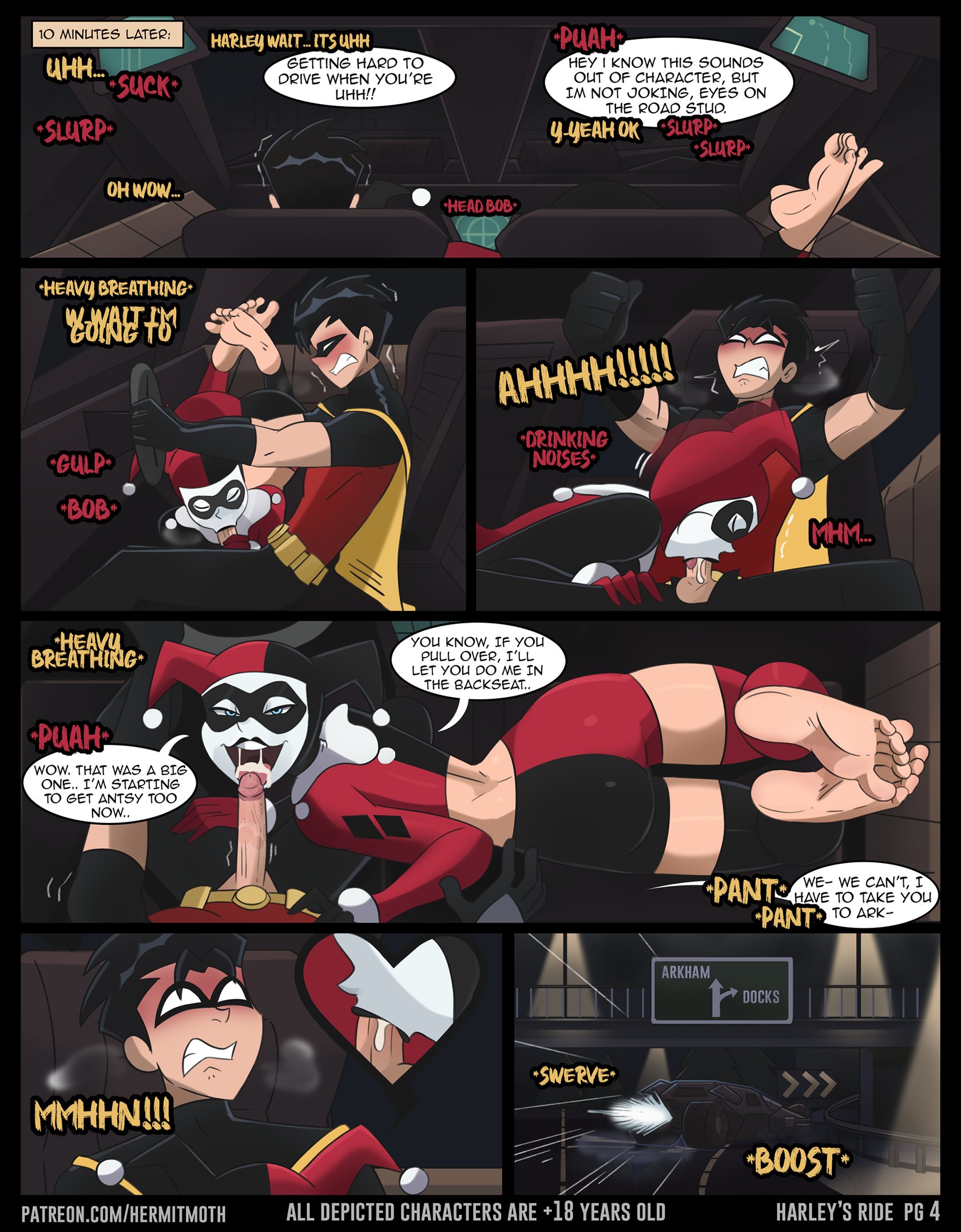 Harley’s Ride (Batman) comic porn sex 4