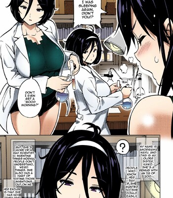 Jikken Shimai | Experiment Sisters [Colorized] comic porn sex 3