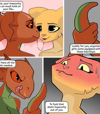 [Ratbloke] – PREQUEL / The adventures of Katia Managan – Katia and Quill-Weave: FILTHY (WIP) comic porn sex 12